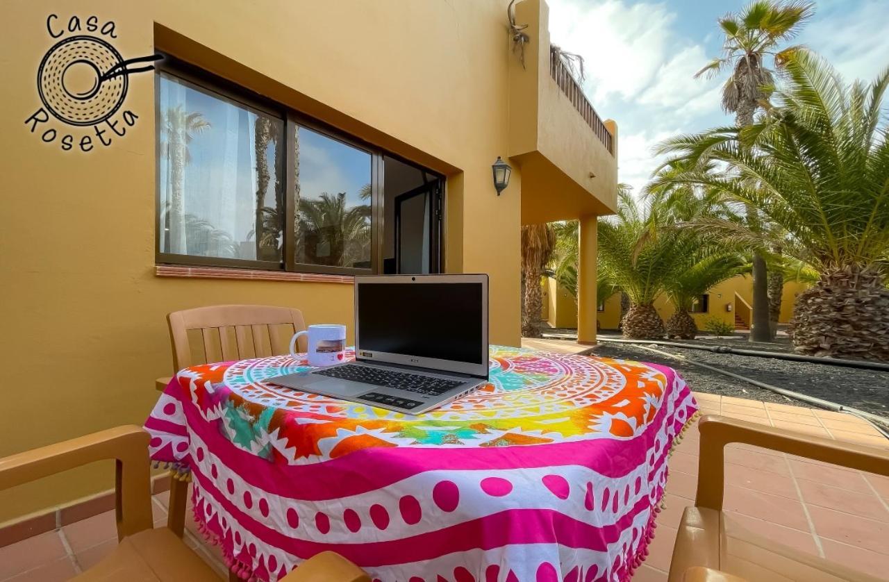 Family Casa Rosetta 4 Persons - Wifi And Pool Service Corralejo Zewnętrze zdjęcie